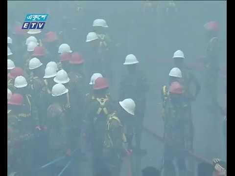 গুলশান-১ কাঁচাবাজার আগুনে ছাই