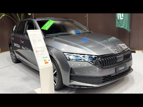 New SKODA OCTAVIA SPORTLINE 2024 (FACELIFT) - visual REVIEW (impressive Combi estate)