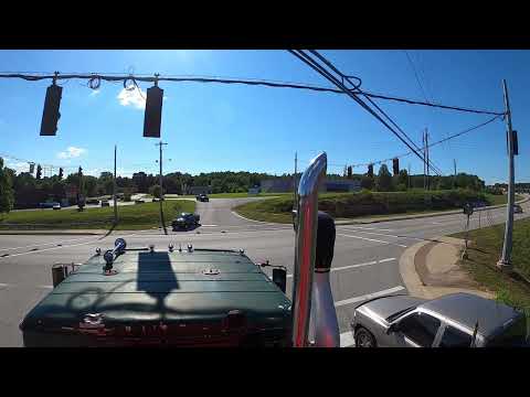 1979 International Transtar 4070B, 350 Big Cam Cummins, The Green Machine, Video #1...