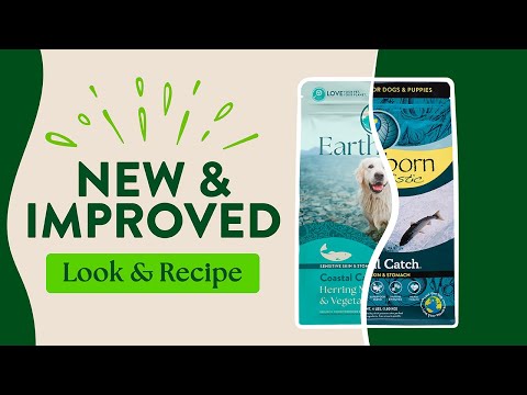 New & Improved Earthborn Holistic Dog Food