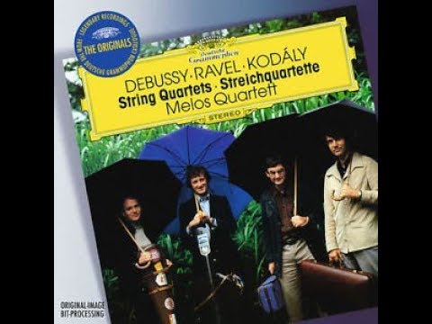 Claude Debussy, String Quartet, Melos Quartett