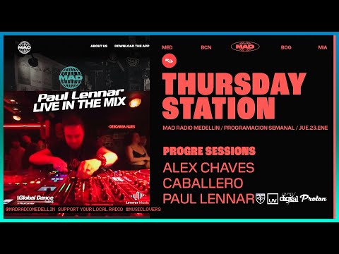 Paul Lennar @ Mad Radio 🇨🇴Live In The Mix 2025 🎧🎛️👽🔊🔥 #paullennar