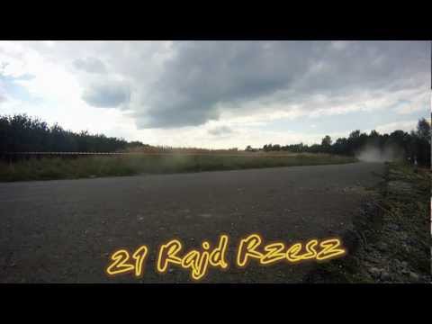 21 Rajd Rzeszowski 2012 short klip/ relacja / the best of - GoPro HD - watersplash