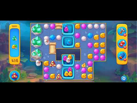 Game @Fishdom level 6801