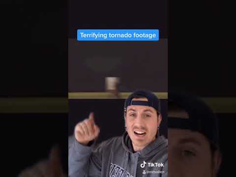 Terrifying tornado footage