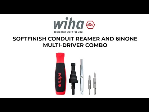 Wiha Izoliuota rankena 1000V 160mm DynamicJoint OptiGrip Z01116006 26705 video