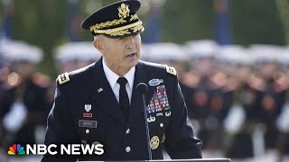 Pete Hegseth fires top Army officer