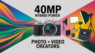 Fujifilm X-S30 – 40MP Hybrid Camera for Photo & Video Creators!