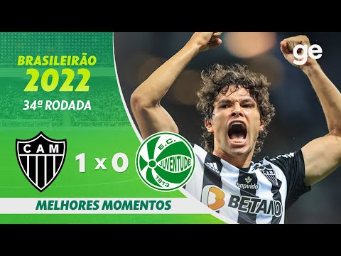 Gols e lances de Atlético Mineiro x Juventude-RS