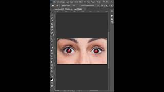 Remove Red Eyes Effect in photoshop #shorts #photoshoptutorial #graphicdesign #tutorial