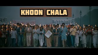 | Khoon Chala (Lyrics Video) | Rang De Basanti | A. R. Rahman | Mohit Chauhan | Prasoon Joshi |