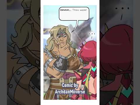 Pyra meets Simon Belmont #smashbros