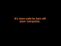 Windows Shutdown Sounds Most