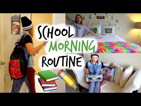 School Morning Routine | Fall 2014! | Lindsey Hughes