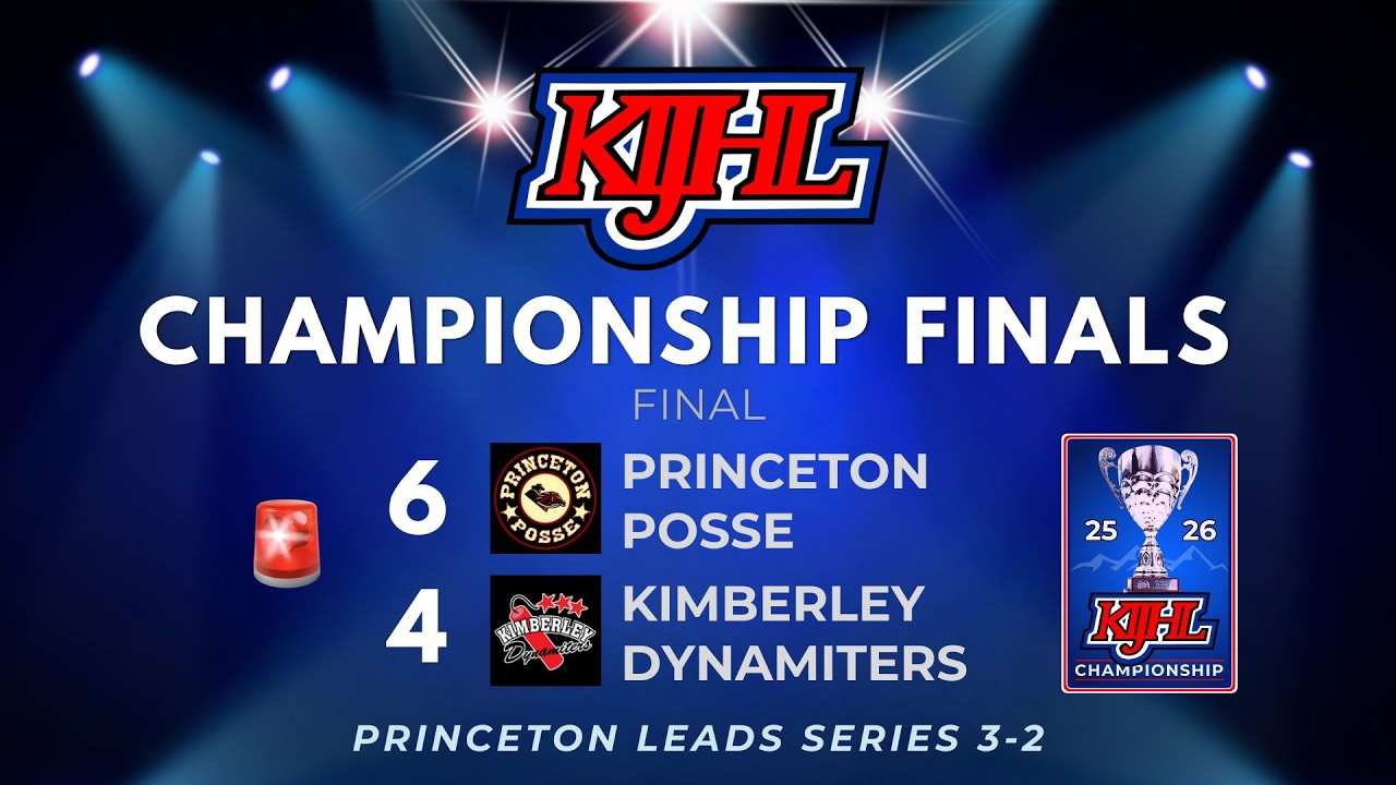 2026 KIJHL Championship Game 5 - April 25/26
