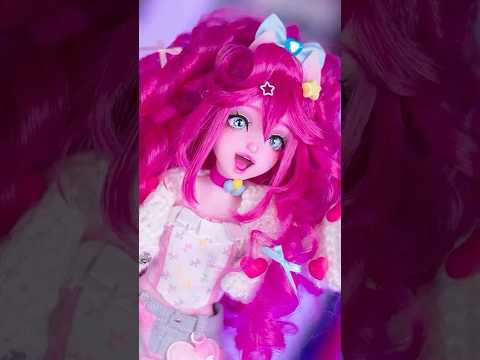 I Made PINKIE PIE 🩷 #mlp #mylittlepony #pinkiepie #custom #diy #art #craft #doll