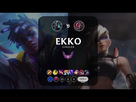 Ekko Jungle vs Vi - EUW Master Patch 13.1