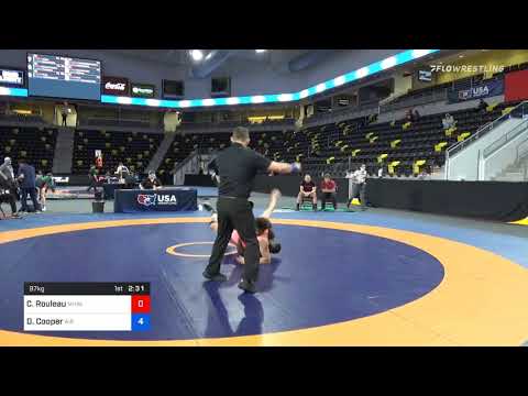 97 Kg Consolation - Christian Rouleau, Minnesota Storm Vs Diante Cooper, Air Force Regional Traini