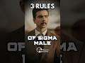 3 Rules Of A SIGMA Male Motivational Video For Students Studymotivation Sigmarules