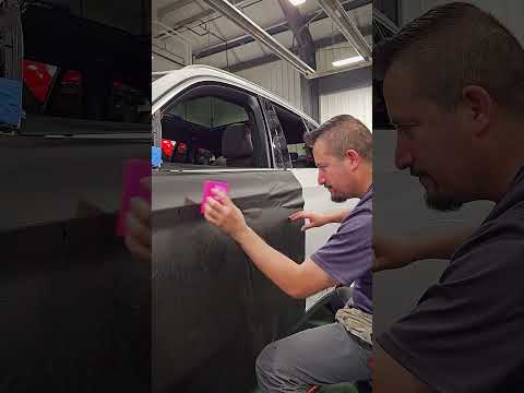 BMW X3 Matte Black Metallic - Door Install