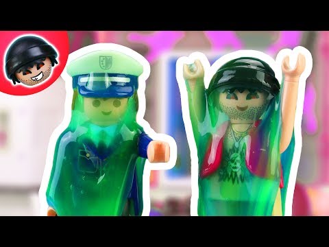 KARLCHEN KNACK - Schleim Angriff auf die Polizei Station - Playmobil Polizei Film #2