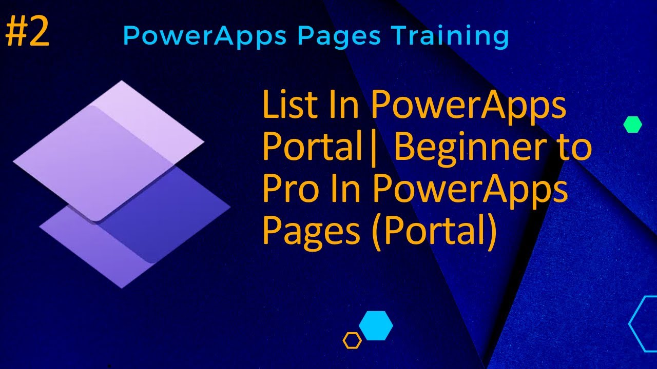 Master List Creation on Power Pages - PowerApps Guide
