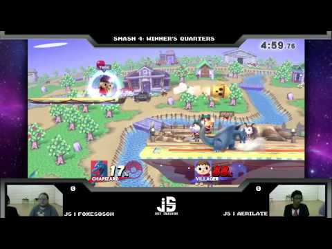 JS XX - JS | FoxesOSGN (Charizard) vs JS | Aerilate (Villager) - Smash 4 Winners Quarters