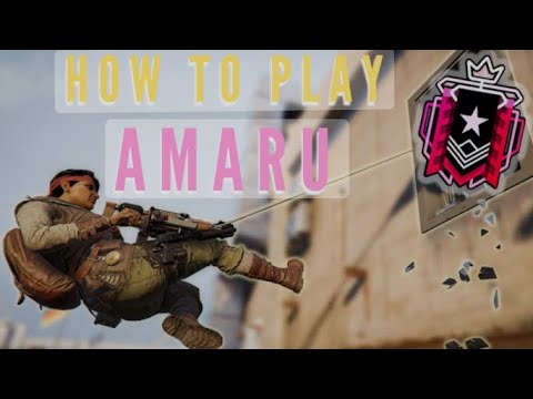 How to play AMARU the most underrated operator in ranked.