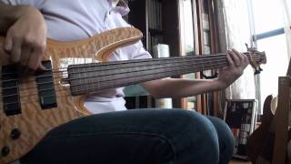 Bass Play Cover of Camel&#39;s Famous Tune &#39;Echoes&#39;