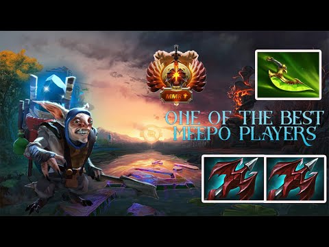 MEEPO SPAMMER IS BACK | Crazy Micro Fast Farm Speed Meepo  100% Dominated All Dota 2 #9