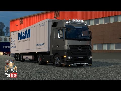 [ETS2 v1.23] Mercedes Actros MP3 Reworked v1.1 + Cabin DLC