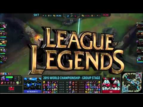 2015 World Championship || Faker Thin air - MaRin Carry || SKT T1 vs H2K