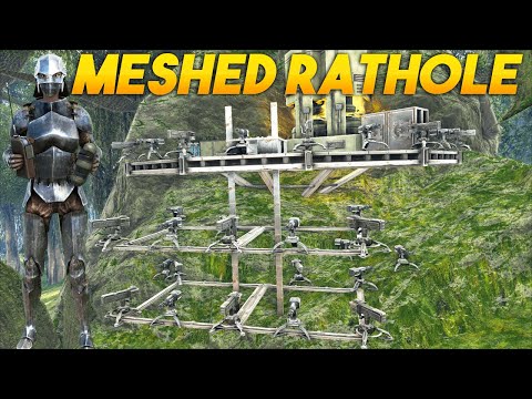 DUO Raiding The Most Broken Rathole On ARK