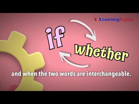 日常の文法: If and Whether, Part 2 (Everyday Grammar: If and Whether, Part 2)