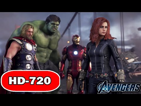 AVENGERS 2019, Gameplay Demo, FULL Walkthrough, Iron Man, Thor, Captain America (part 2)