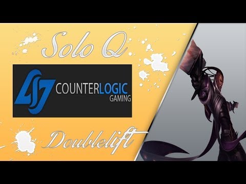 CLG Doublelift ~ AD Carry Preseason [S4] : Lucian vs Vayne