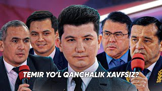 TEMIR YO`LDAGI HALOKATLAR // AMIRXON UMAROV SHOUSI // OCHIQCHASIGA GAPLASHAMIZ