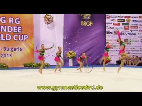 WC Sofia 2013   Juniorgroups 03   Team Belarus   5 Hoops