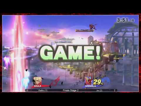 HC87 Smash4 - Round F-2: Raiko (Shulk) vs Jw (Greninja)