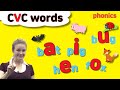 CVC words | a e i o u | Short Vowel Sounds | Phonics