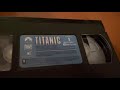 Titanic 1998 VHS