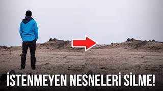 Adobe Photoshop İstenmeyen Nesneleri Silme - İnsan ve Obje Yok Etme | Photoshop Dersleri