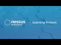 Scanning Printers with Nessus Professional
