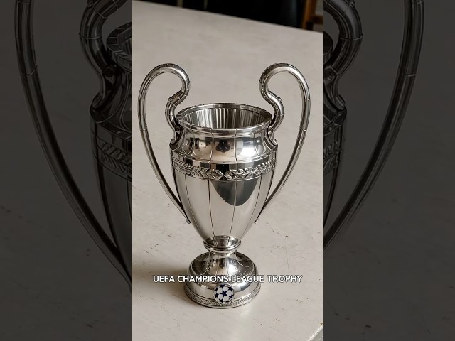 Vídeo relacionado con Réplica de Trofeo de UEFA, 150 mm., Unisex, Color Plata, tamaño Talla única