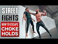 How To Escape CHOKE HOLDS & Then Fight Back! | STREET FIGHT SURVIVAL | Most Painful Self Defence