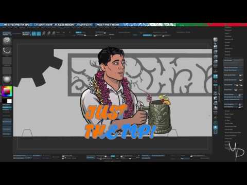 Just The Tip: Using Smooth Groups Brush to manually polish your polygroups in #zbrush