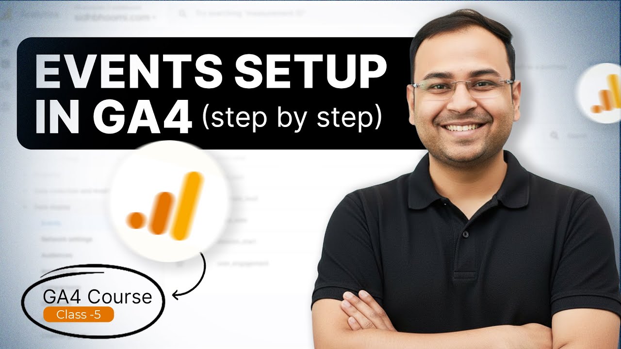 How to setup Events in GA4 | GA4 Mastery Course #5