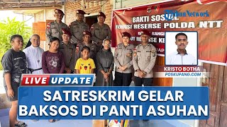 Tebar Kepedulian, Sat Reskrim Polres Malaka Gelar Baksos di Panti Asuhan Santo Yoseph Harekakae