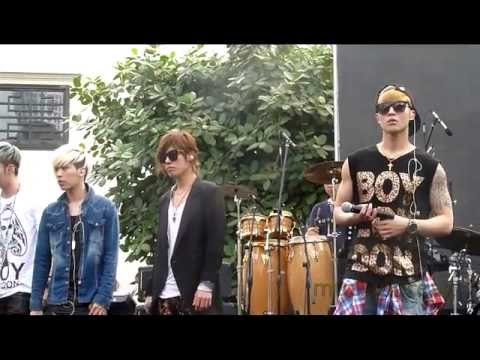 ENG SUBBED [HD FANCAM] MIB Rehearsal 130524 Money In The Building (Music Matters 2013) Singapore