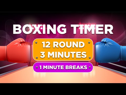 12 Round Boxing Training/Match Timer